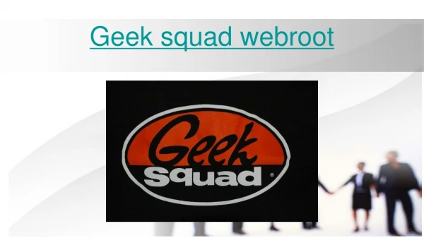 geek Squad Webroot