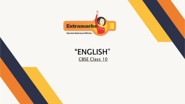 Class 10h English B Solutions on the Extramarks App