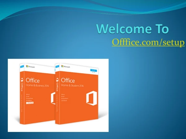 How to download and install office setup