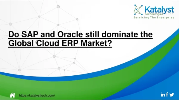 Do SAP and Oracle still dominate the Global Cloud ERP Market?