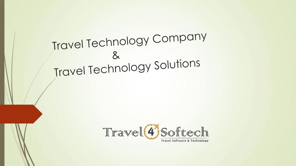 travel technology company travel technology solutions