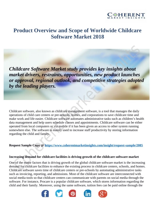 Childcare Software Market 2026 Driving the Growth as increasering in Mobile Adoption