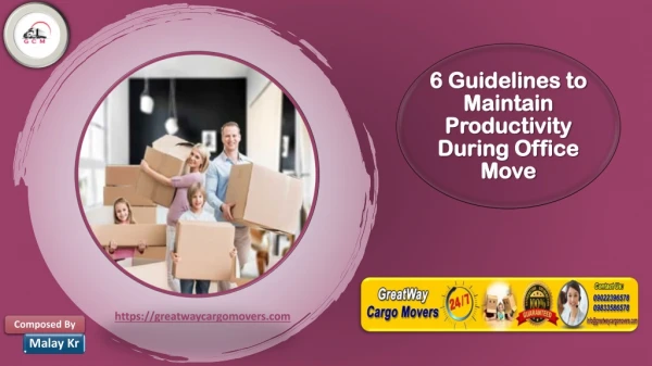 Guidelines to Maintain Productivity During Office Move