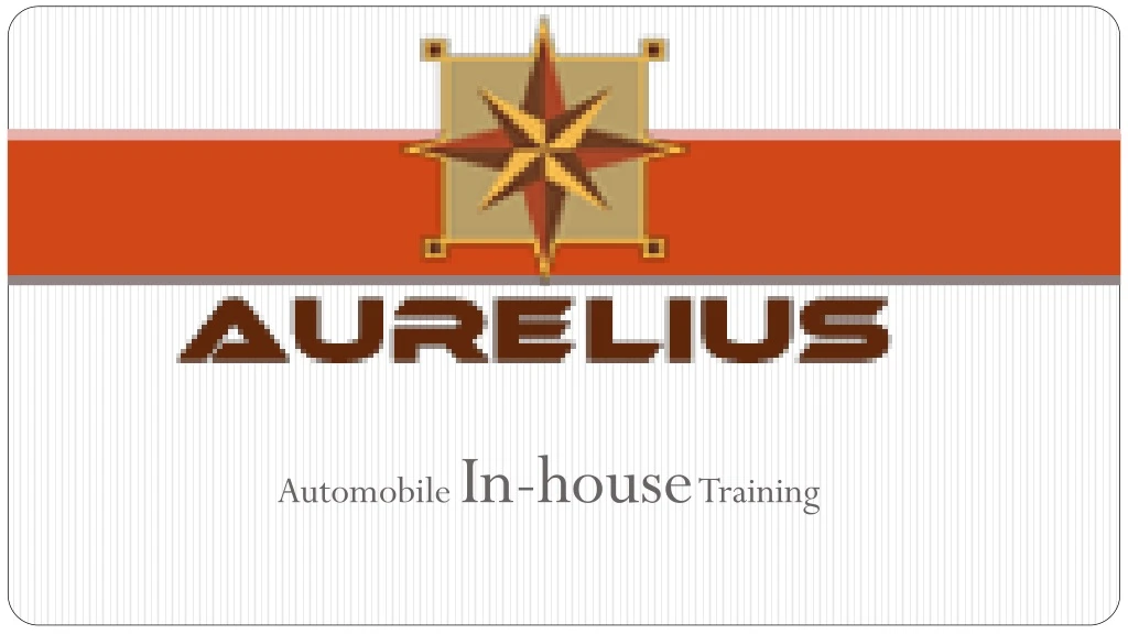 automobile in house training