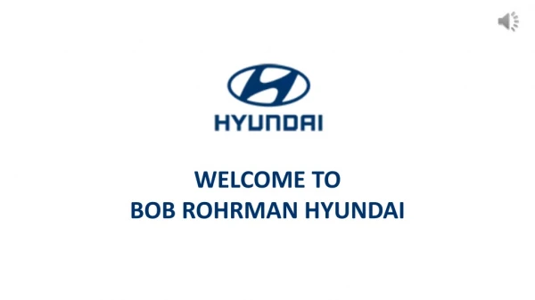 Used & New Cars For Sale - Bob Rohrman Hyundai