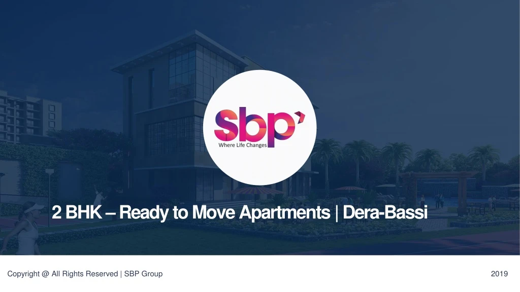 2 bhk ready to move apartments dera bassi
