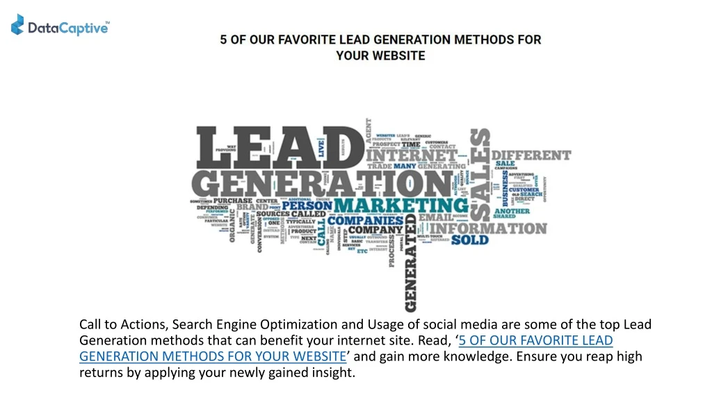 call to actions search engine optimization