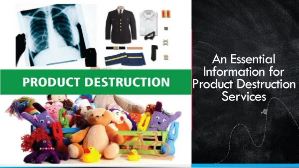 Product destruction services USA - Tiger shredding & Recycling