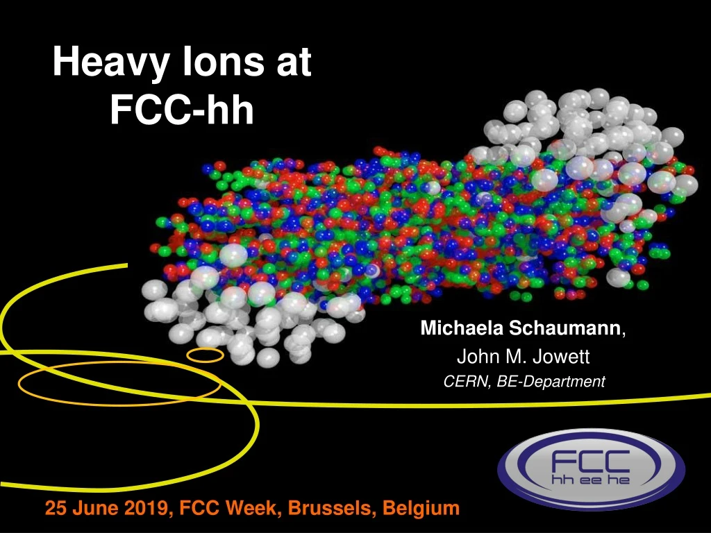 heavy ions at fcc hh