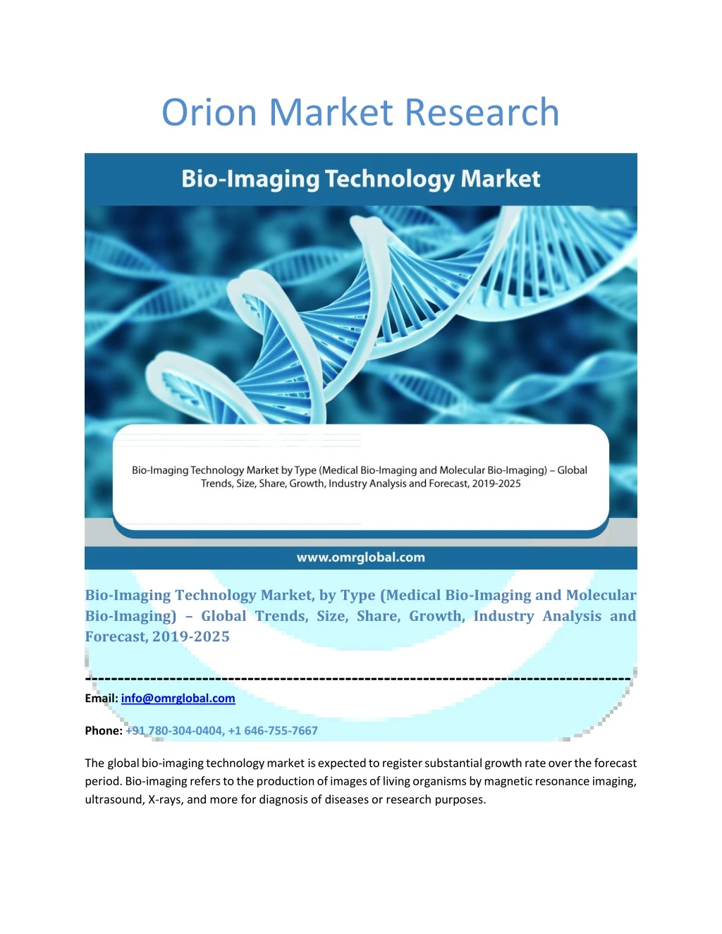 orion market research