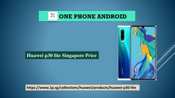 Huawei p30 lite Singapore price