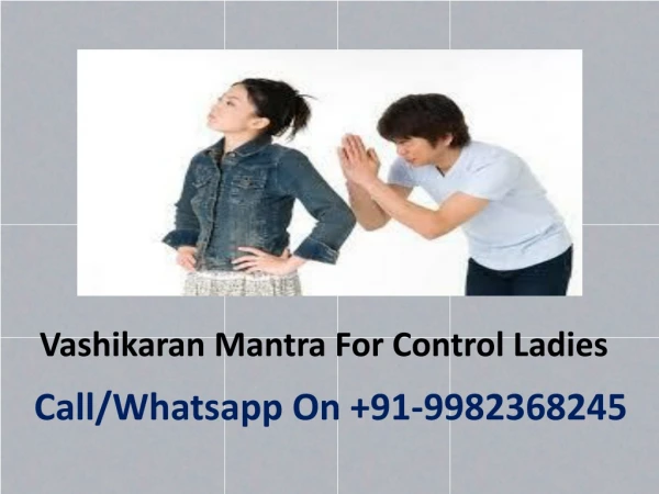 Vashikaran Mantra For Control Ladies