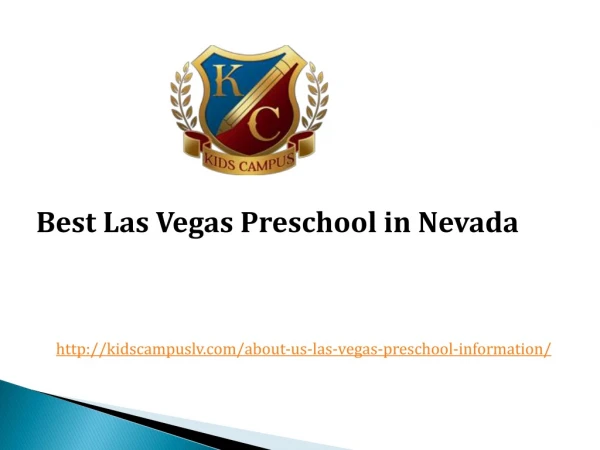 best las vegas preschool in nevada