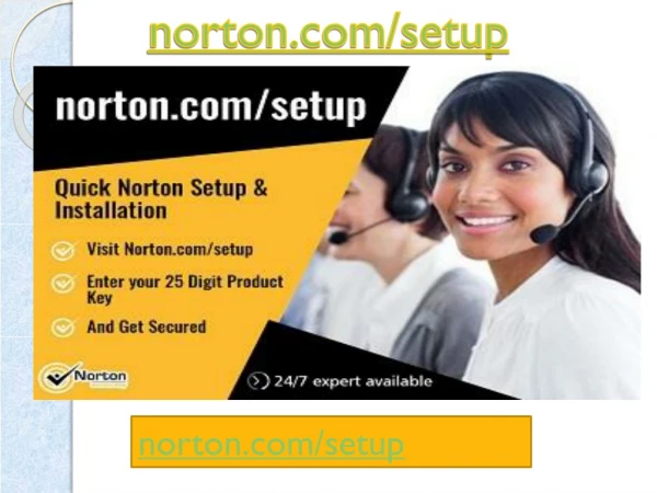 Download ,Install and Activate Norton Setup - norton.com/setup