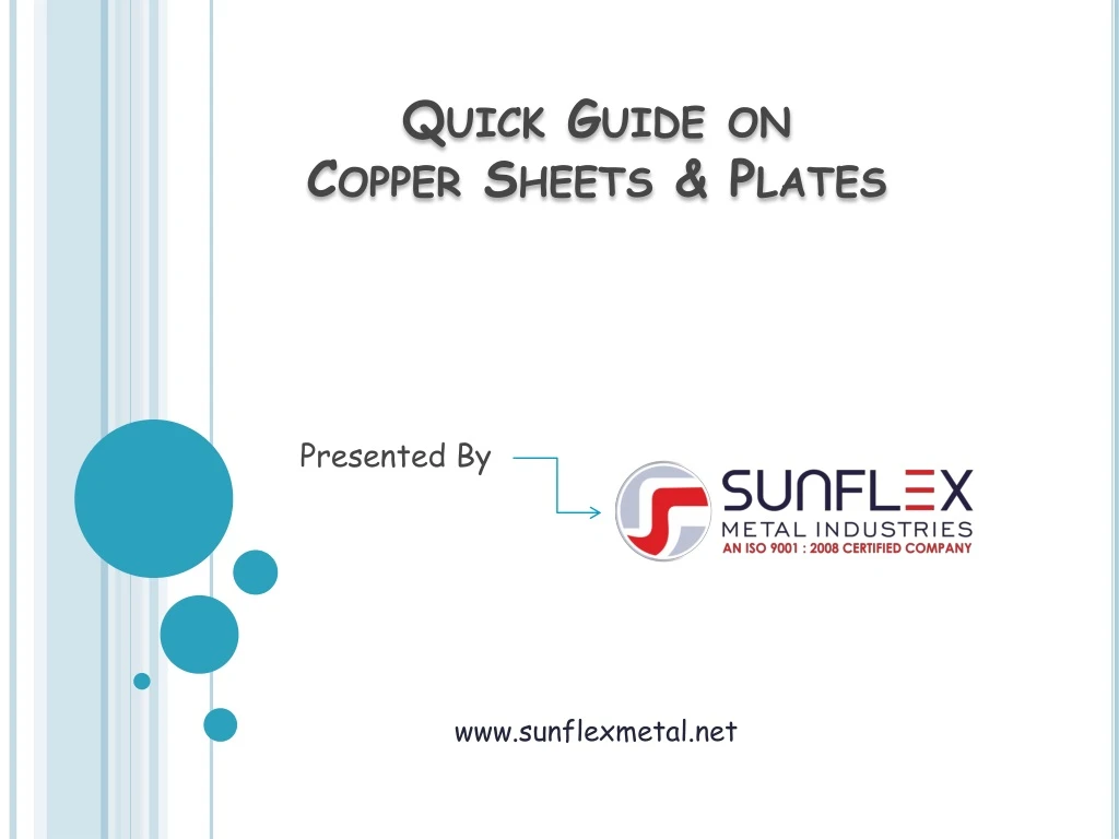quick guide on copper sheets plates