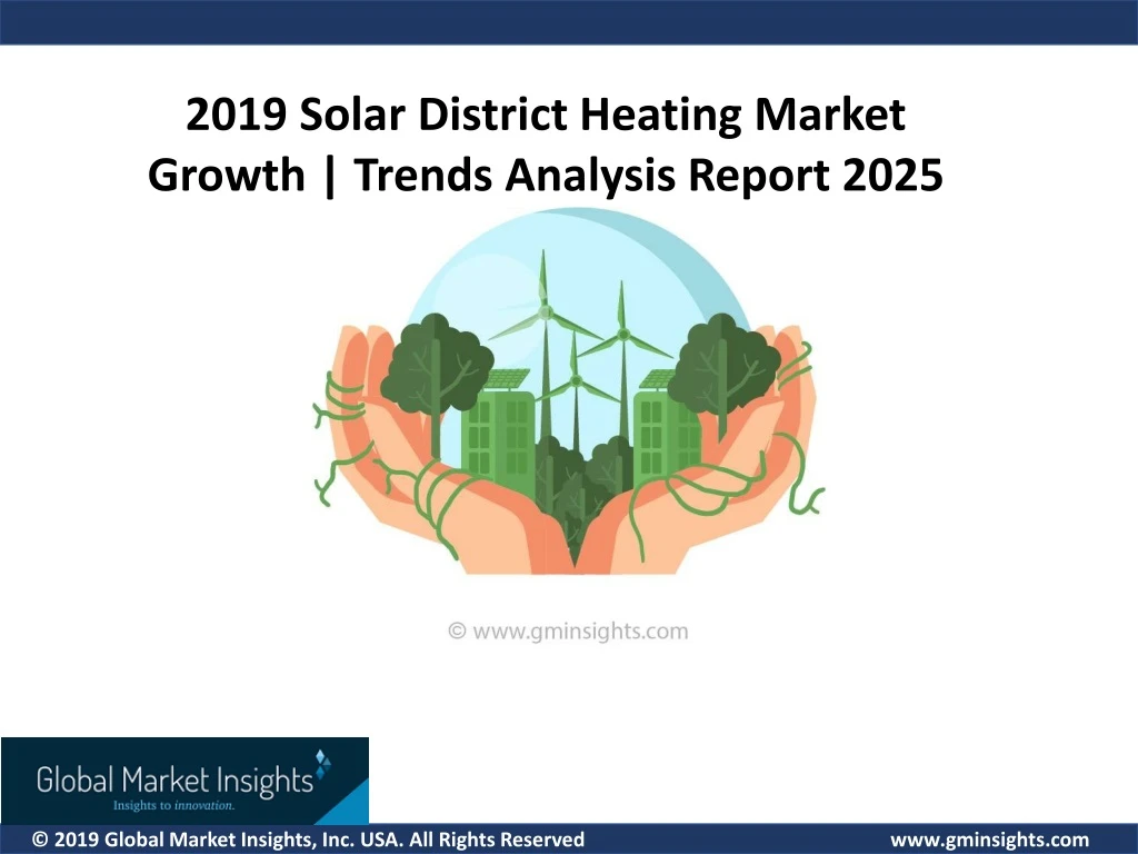 2019 solar district heating market growth trends