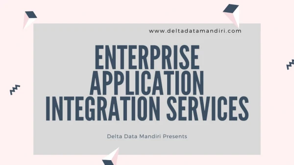 Enterprise application integration services