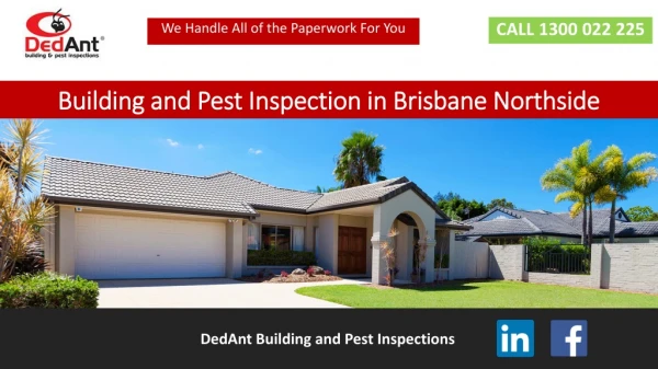 Building and Pest Inspection in Brisbane Northside
