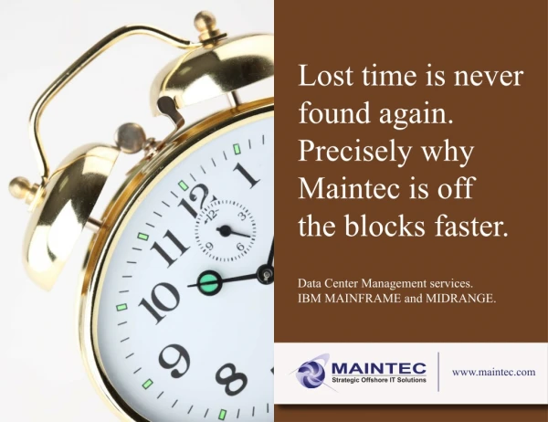 Maintec Technologies | Mainframe Services