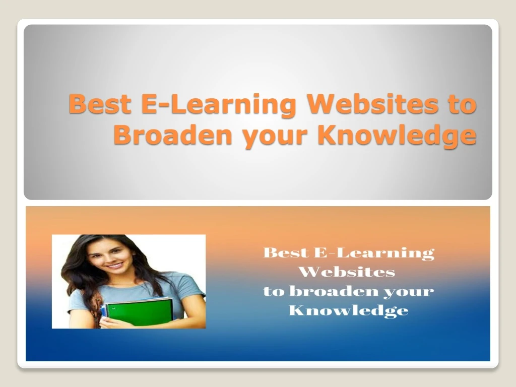 best e learning websites to broaden your knowledge