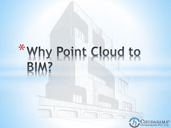Why Point Cloud to BIM - COPL
