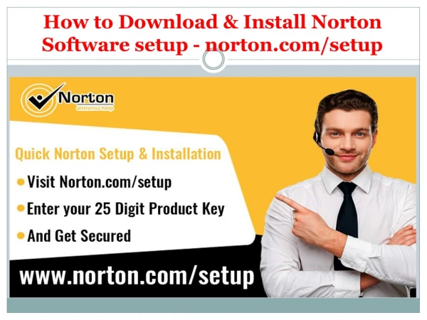How to Download & Install Norton Software setup - norton.com/setup