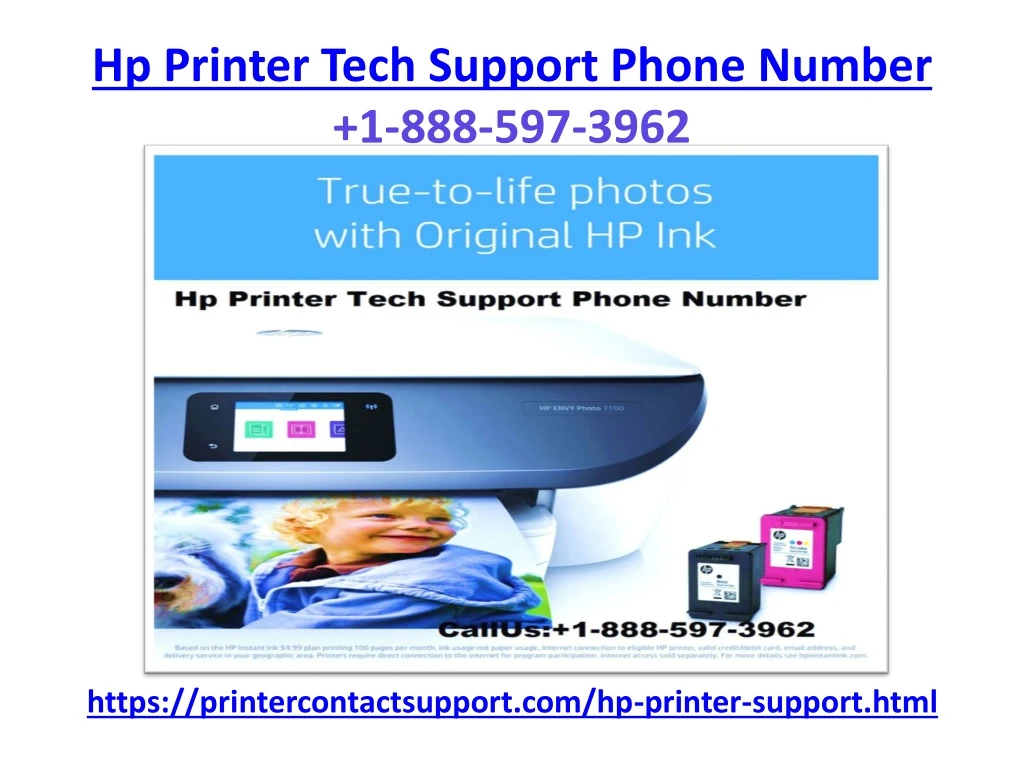 hp printer tech support phone number