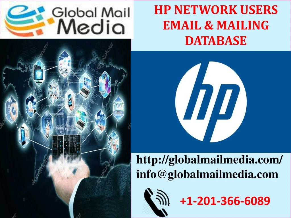 hp network users email mailing database