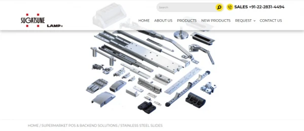 Stainless Steel Slides Manufacturer - Sugatsune