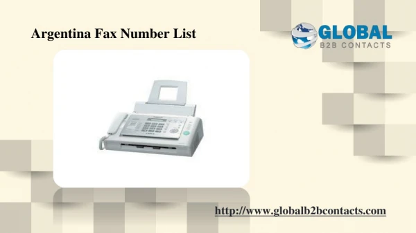 Argentina Fax Number List
