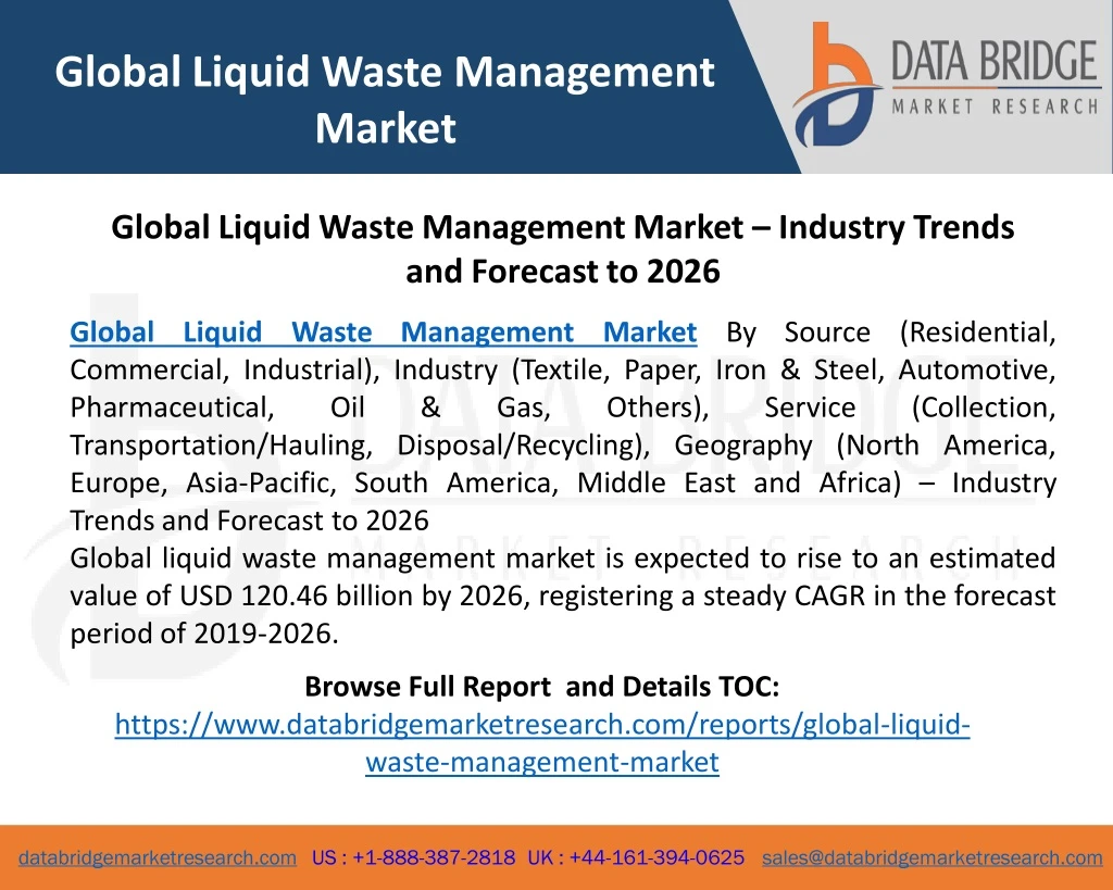 global liquid waste management market