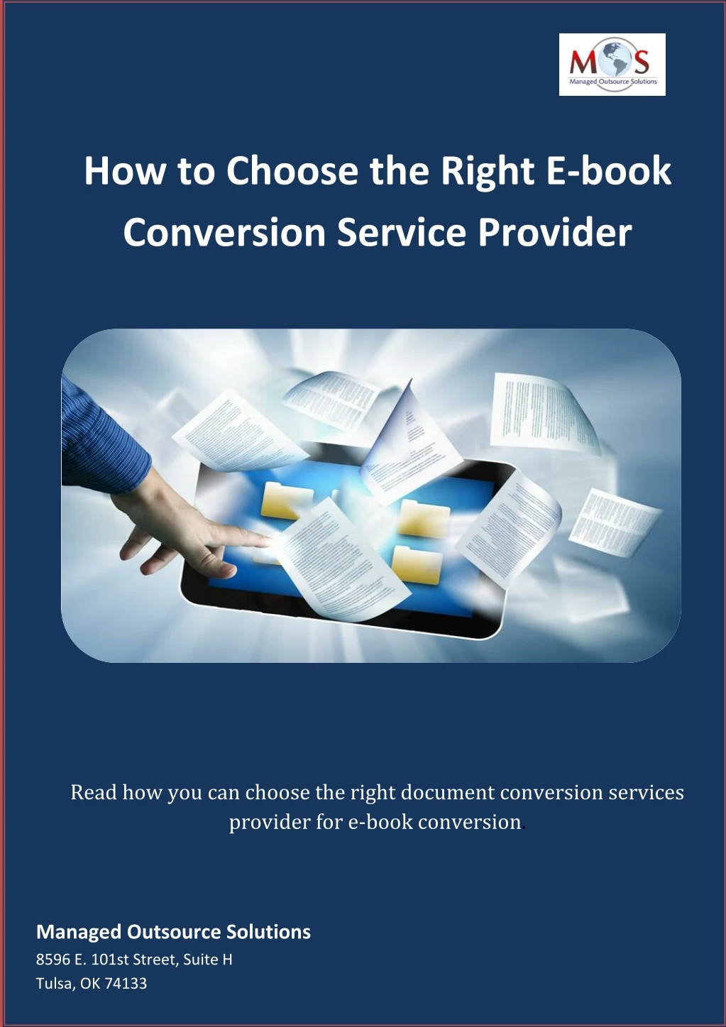 how to choose the right e book conversion service