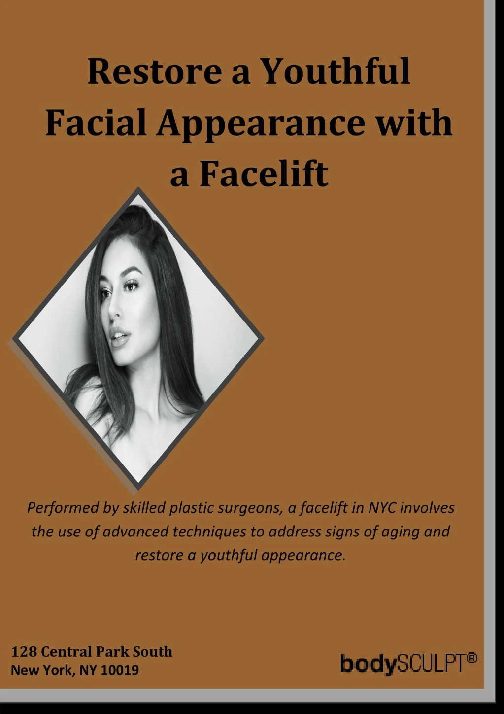 restore a youthful facial appearance with