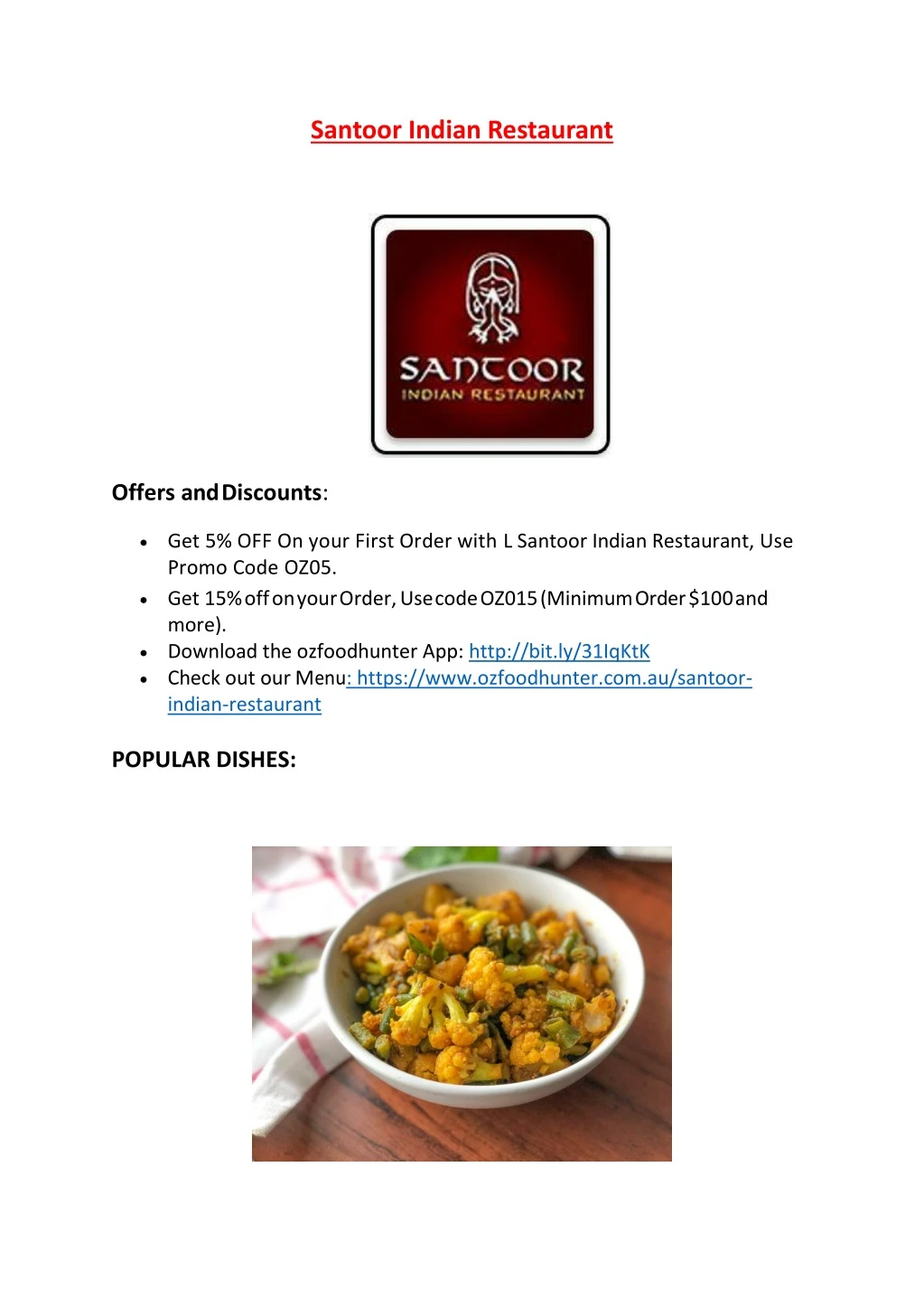 santoor indian restaurant