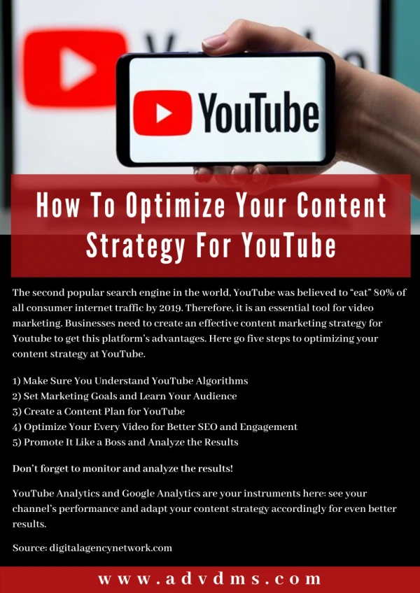 How To Optimize Your Content Strategy For YouTube