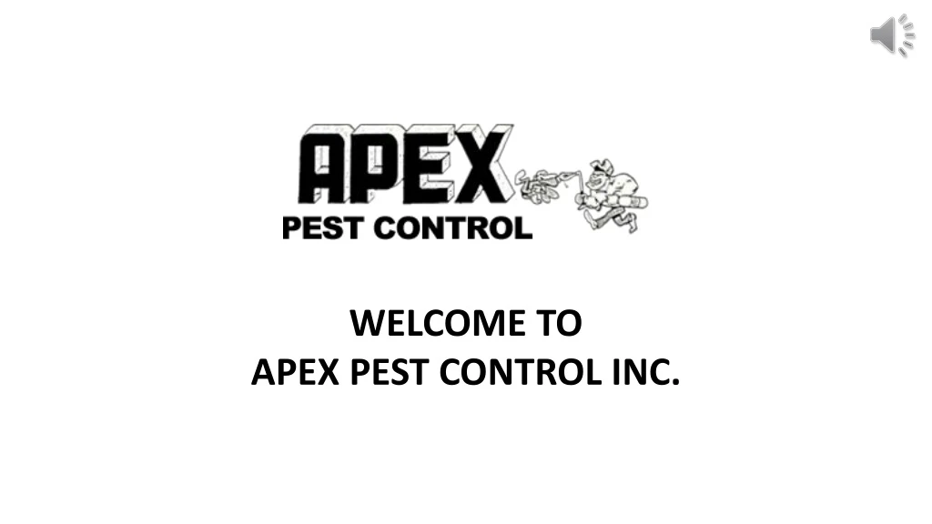 welcome to apex pest control inc