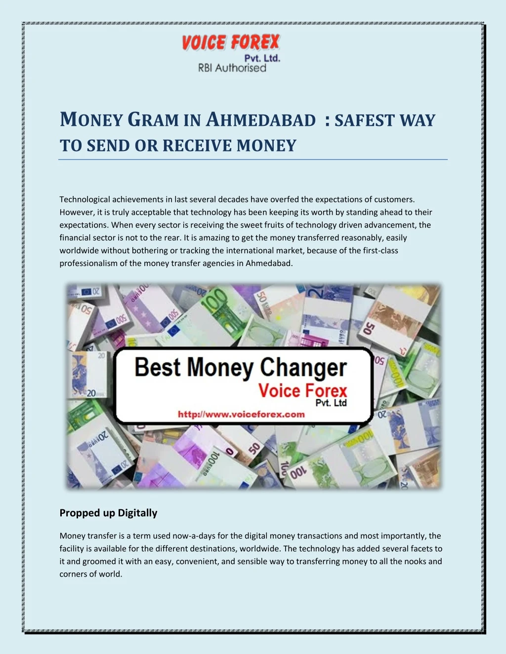 m oney g ram in a hmedabad safest way to send