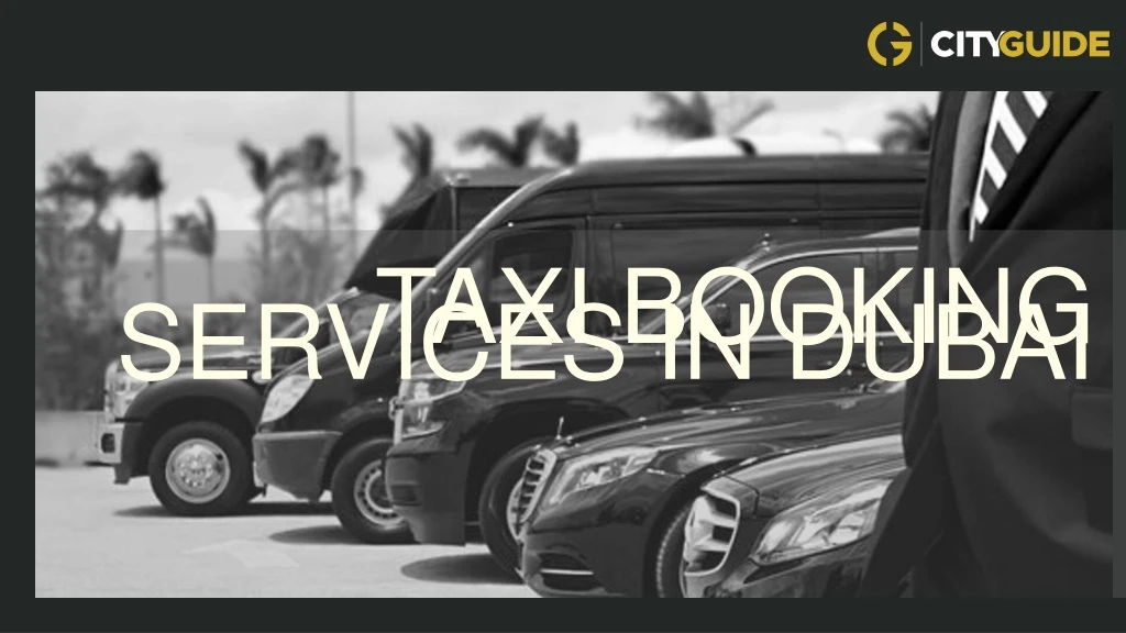 taxi booking services in dubai