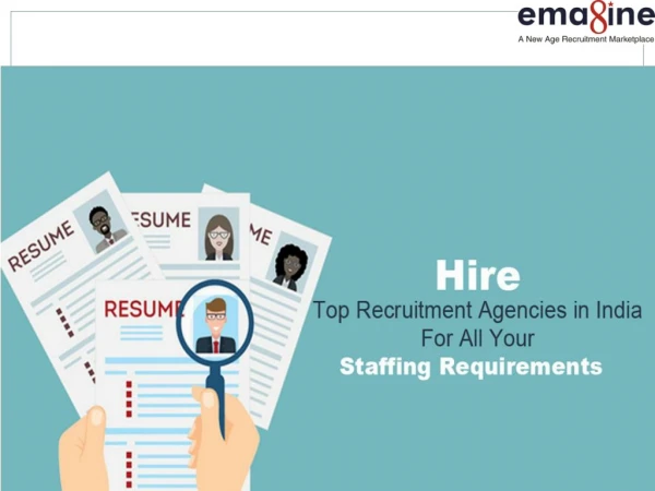 Top Recruitment Agencies in India- Emagine People Technologies