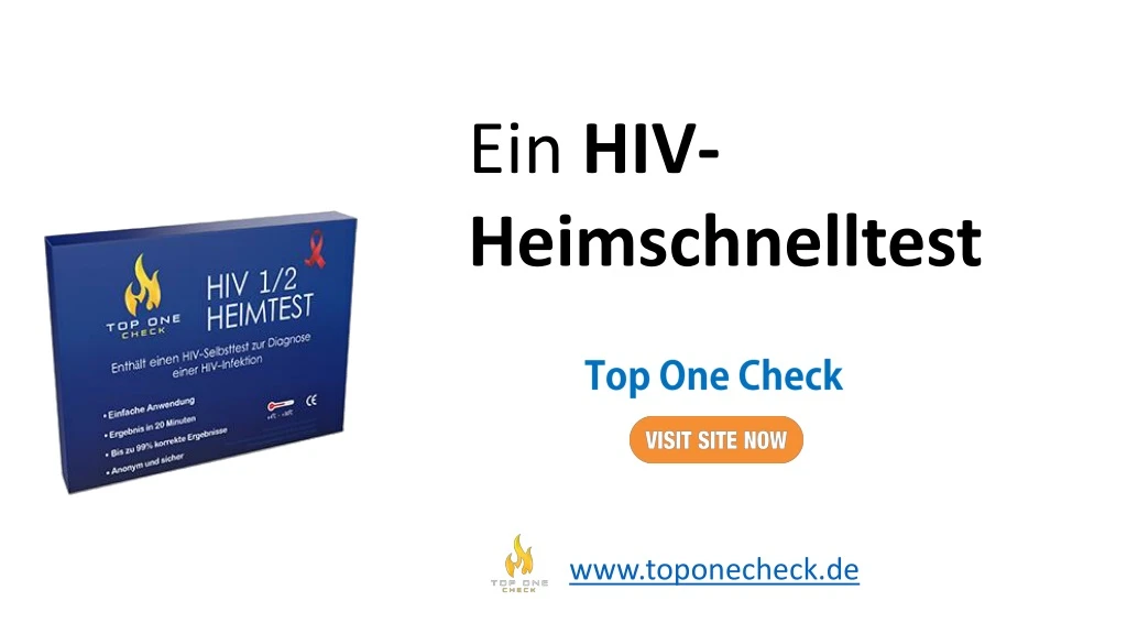 ein hiv heimschnelltest