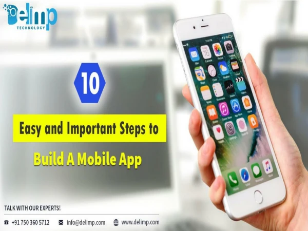 10 Easy And Important Steps To Build A Mobile App