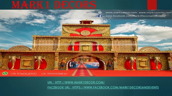 Wedding Decorators in coimbatore |Decorators in Coimbatore