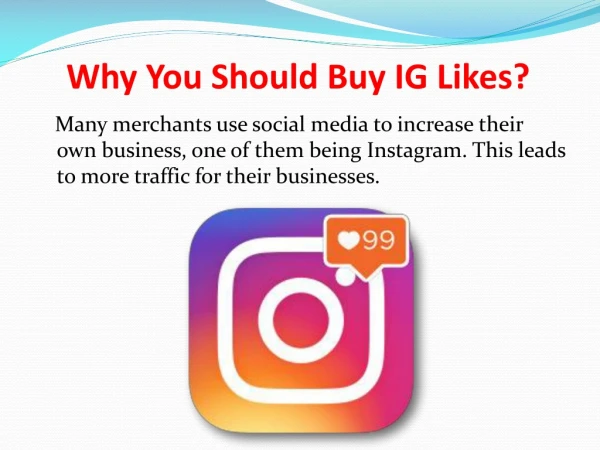 Why You Should Buy IG Likes?