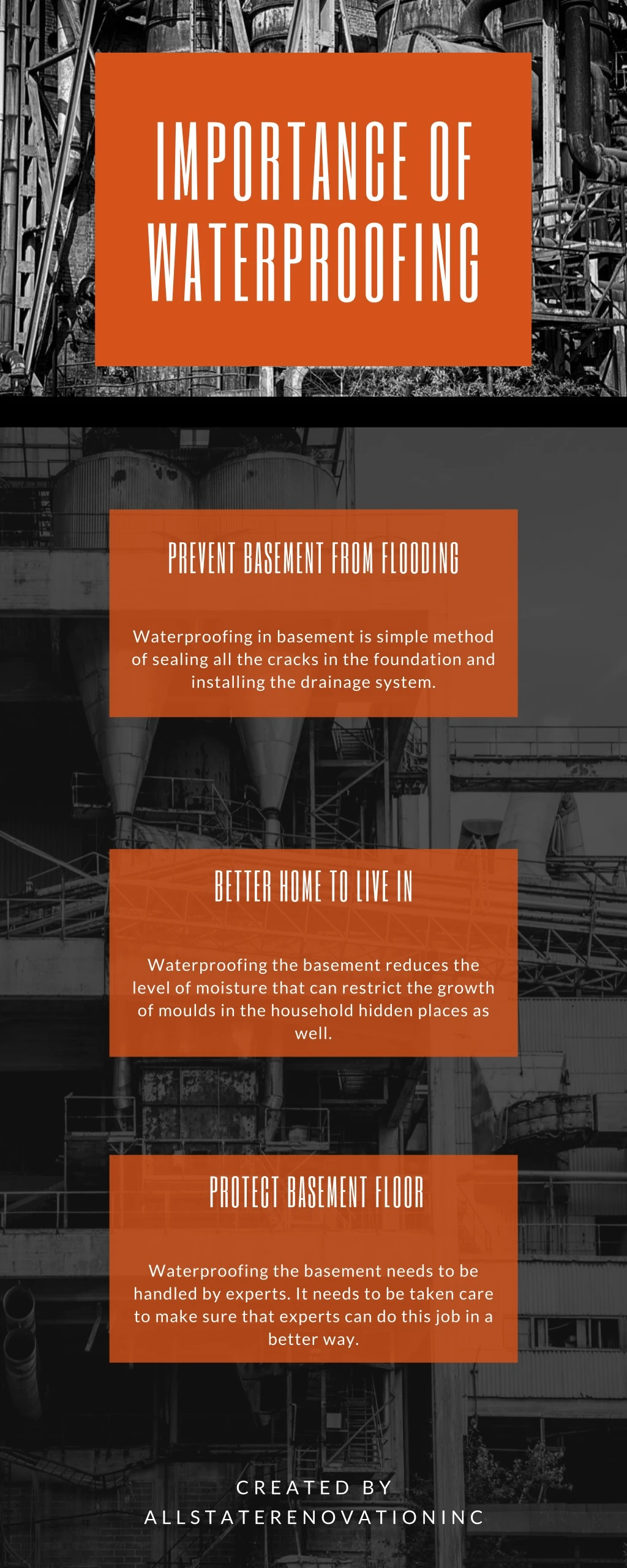 importance of waterproofing