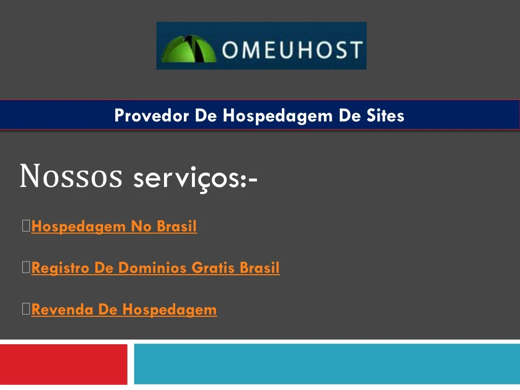 provedor de hospedagem de sites