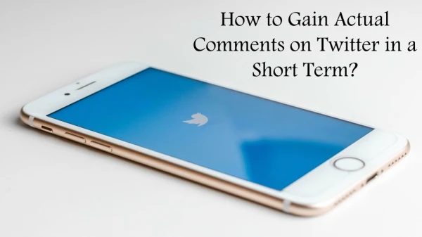 Stay Ahead in the Competition by Buying Twitter Comments
