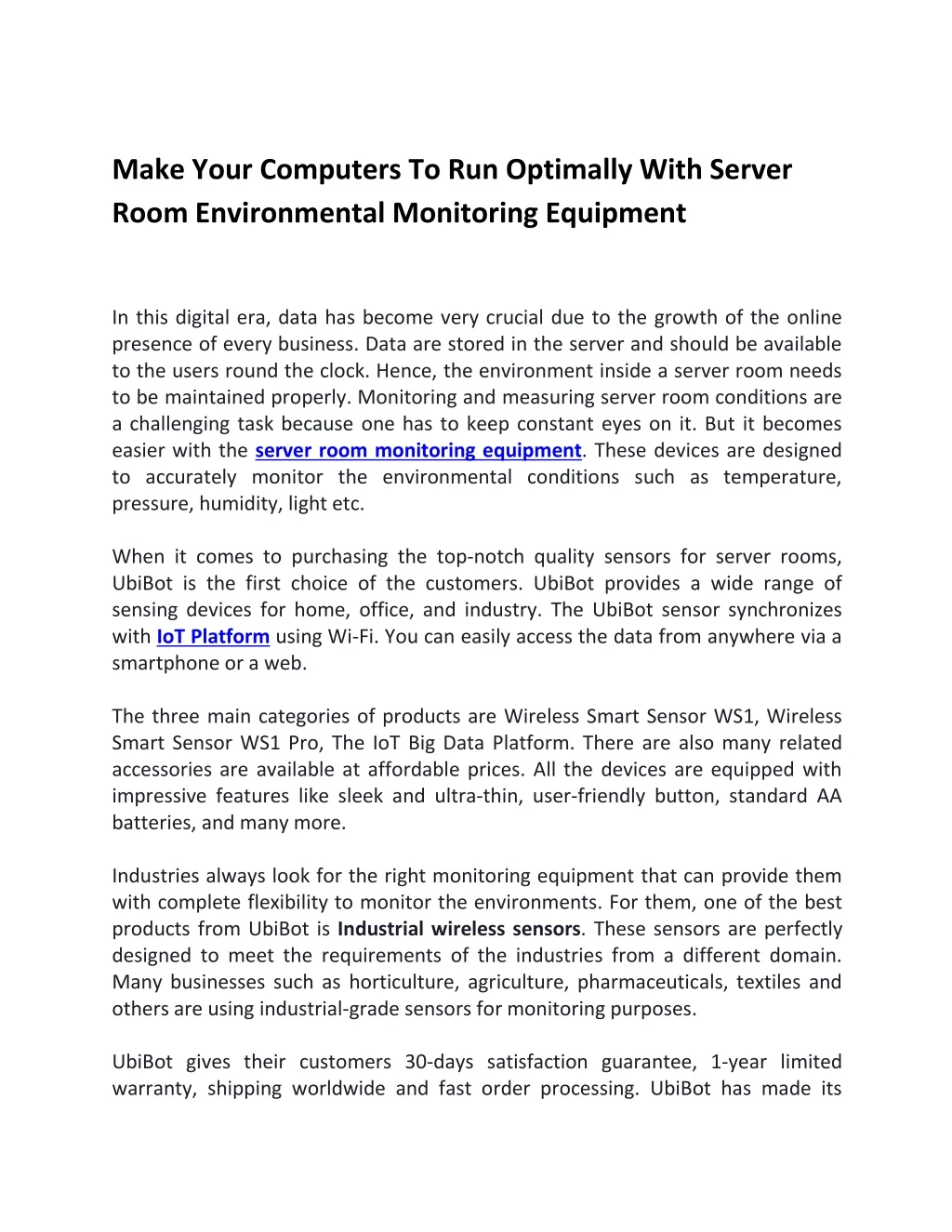 make your computers to run optimally with server
