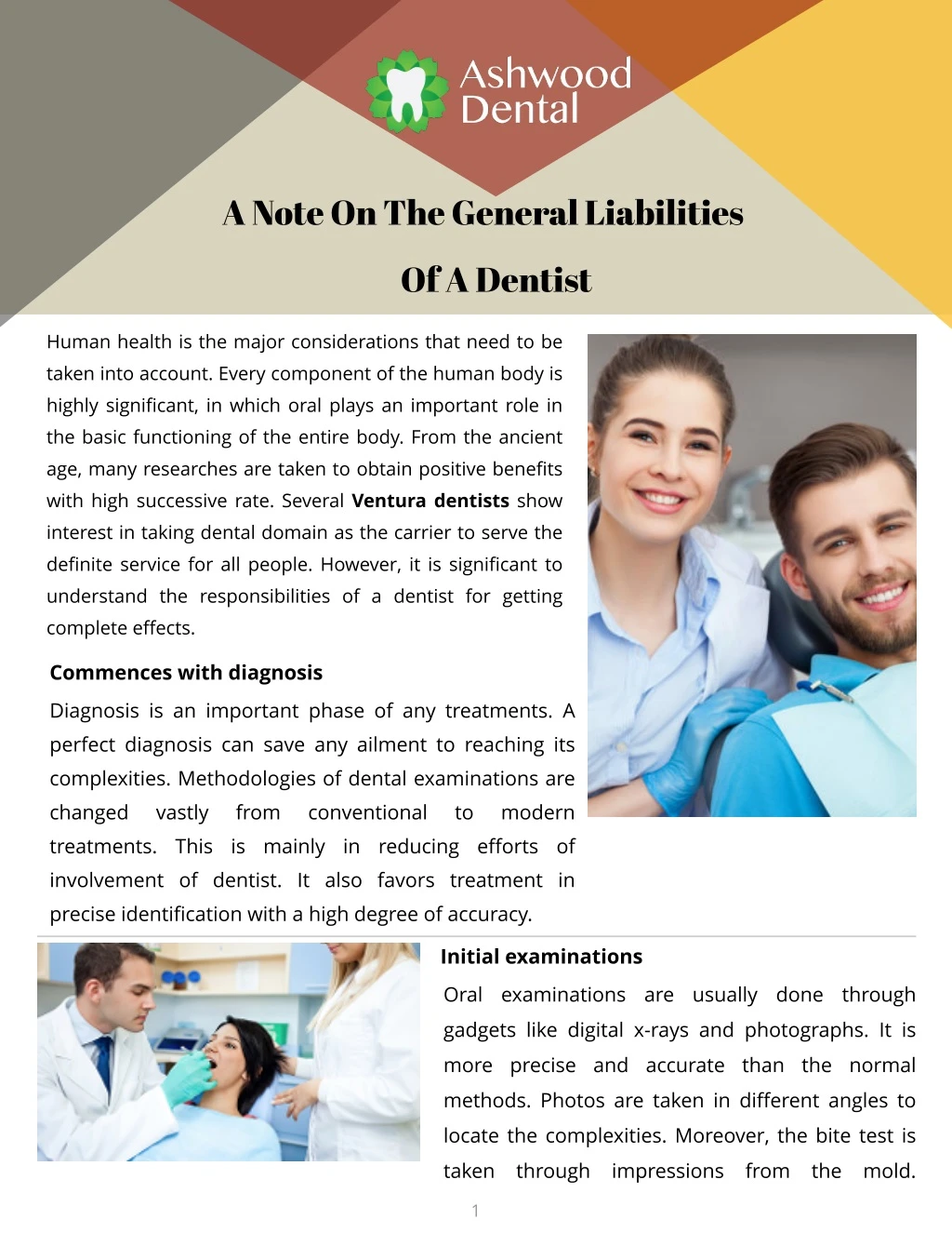 a note on the general liabilities