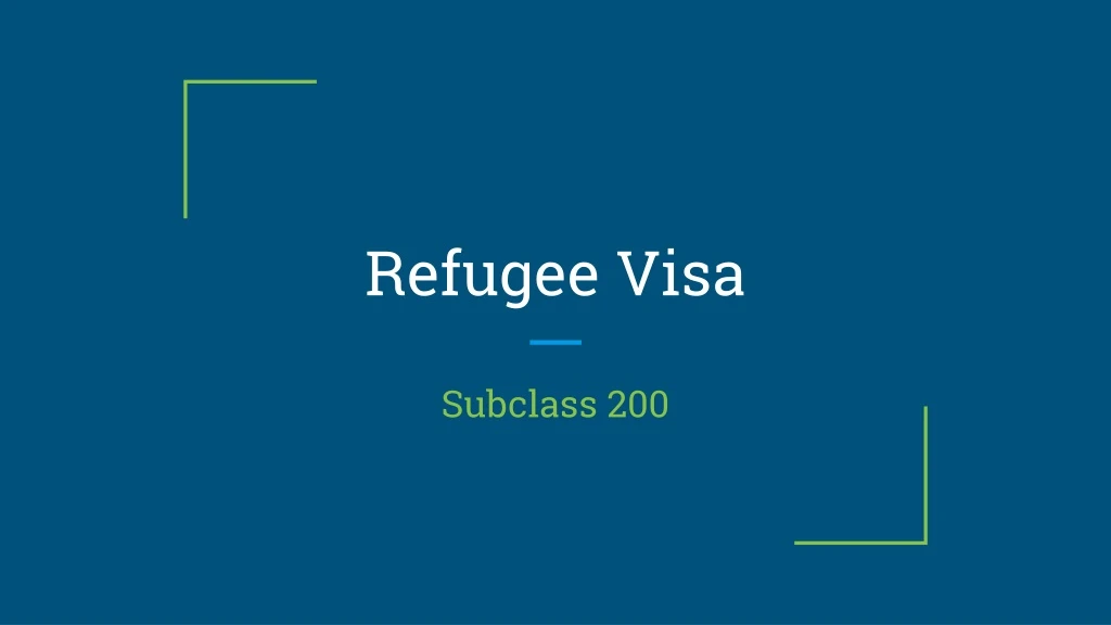 refugee visa
