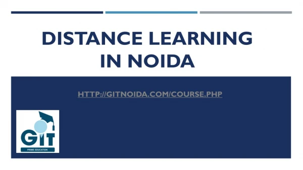 distance learning in noida